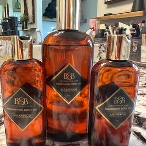 Brown Sugar Babe body oil - Sugar Plum, Bad & Bougie, Just Peachy
